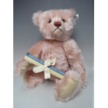 A STEIFF LIMITED EDITION MOHAIR ' TEDDY BEAR 1927 ROSE 48', number 1994 of 7000, white tag 407192,