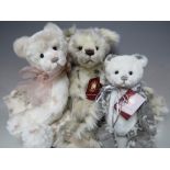 THREE CHARLIE BEARS ISABELLE LEE COLLECTION COLLECTOR BEARS, comprising 'Marshmallow', 'Jane' and '