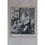 ALFRED CHARLES S. ANDERSON (1884-1966). 'The Saddler'. Etching, signed in pencil lower right, ED 65,