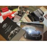 A LARGE QUANTITY OF MAINLY VINTAGE / CLASSIC CAR AUCTION CATALOGUES, together with a selection of