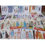 A LARGE COLLECTION OF VINTAGE SEWING PATTERNS, including STYLE and BURDA, various periods (approx