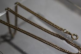 A HALLMARKED 9CT GOLD NECKLACE, approx L 41 cm, approx weight 9.2 g