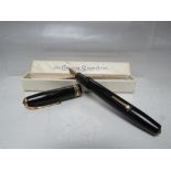 A VINTAGE CONWAY STEWART '58' FOUNTAIN PEN, with DURO Conway Stewart 18 ct gold nib, boxed,