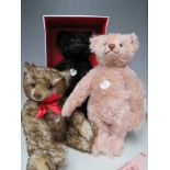 THREE STEIFF LIMITED EDITION COLLECTORS BEARS, comprising 'Teddy Rose 1925' number 8084 of 10000, '