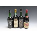 4 ASSORTED BOTTLES CONSISTING OF 1 BOTTLE OF GRANT'S OF ST JAMES NUITS ST. GEORGE 1971, 1 bottle
