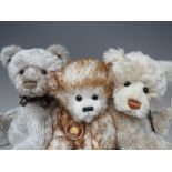 A CHARLIE BEARS LIMITED EDITION 'PORRIDGE' BEAR, complete with tags and spoon necklace, H 43 cm,