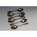 St Mary's Abbey - A COLLECTION OF HALLMARKED SILVER TABLE SPOONS, various dates, makers and