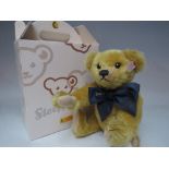 A STEIFF LIMITED EDITION 'A MILLION HUGS' 100TH BIRTHDAY CELEBRATION BEAR 1907 / 2007, bright