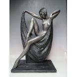 A LARGE MODERNIST ART DECO STYLE 20TH CENTURY SCULPTURE BY AUSTIN PRODUCTIONS, impressed mark and