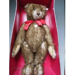 A STEIFF LIMITED EDITION MOHAIR 'ANNIVERSARY BEAR / TEDDY BEAR 1926', number 3311 of 5000, button in