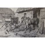 ALFRED CHARLES S. ANDERSON (1884-1966). 'Good Companions'. Etching, signed in pencil lower right, ED