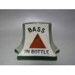 A ROYAL DOULTON CERAMIC 'BASS IN BOTTLE' MATCHSTRIKE, printed marks to base, Rd.No. 47383, W 11