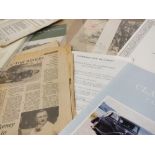 A QUANTITY OF BENTLEY AND ROLLS ROYCE RELATED EPHEMERA, PUBLICATIONS AND PHOTO COPIED INSTRUCTION