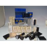 A COLLECTION OF HELENA RUBENSTEIN AND CHRISTIAN DIOR MAKE UP ETC., to include powder foundation, eye