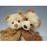 TWO ISABELLE LEE COLLECTION CHARLIE BEARS - 'POLLY' AND 'LOUISE', both bearing tags, tallest H 35 cm