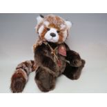 A CHARLIE BEARS ISABELLE LEE COLLECTION 'ROXIE' RACCOON BEAR, approx H 42 cm (not inc tail)