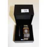 A BOXED QUARTZ WRISTWATCH