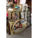 A LARGE QUANTITY OF ASSORTED MIRRORS