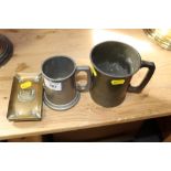 FOUR ITEMS OF MILITARY RELATED METALWARE