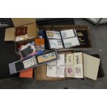 A BOX OF MOSTLY FIRST DAY COVERS