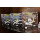 THREE BOXED CORGI MILITARY PLANES