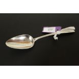 A HALLMARKED SILVER OLD ENGLISH PATTERN TABLE SPOON, LONDON 1805, APPROX WEIGHT 59 G