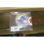 A QUEEN ELIZABETH BIRTHDAY JUBILEE LARGE COIN