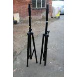 TWO LIGHTING STANDS