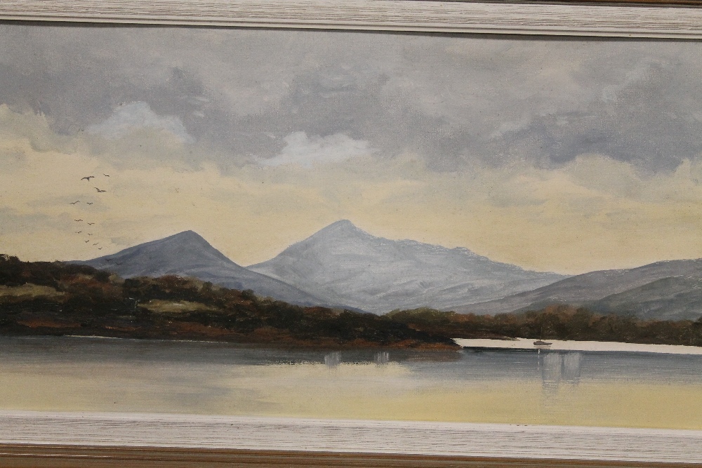 HARRY McMANUS (XX) IRISH SCHOOL. 'Evening Sky, Howth Head, Dublin', see verso, signed lower right, - Image 2 of 5