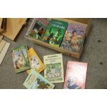 A BOX OF ENID BLYTON CHILDREN'S BOOKS