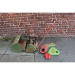 SUFFOLK PUNCH PETROL CASSETTE MOWER TO INCLUDE SPARE PARTS