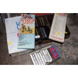 A COLLECTIONS OF CHILDRENS CASSETTE TAPES ETC.