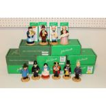 TEN LIMITED EDITION JOHN BESWICK TRUMPTON CAMBERWICK GREEN FIGURES, MANY BOXED - MRS COBBETT (TR10