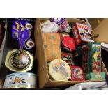 TWENTY NINE COLLECTABLE TINS