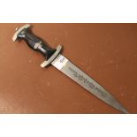 A REPRODUCTION SS STYLE DAGGER