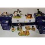 NINE BOXED ROYAL DOULTON DISNEY SHOWCASE COLLECTION JUNGLE BOOK FIGURES - MOWGLI (JB1), BABY