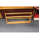 ERCOL - A VINTAGE PLATE RACK W-97 CM