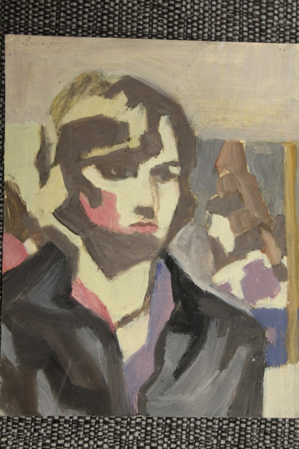 A COLLECTION OF UNFRAMED IMPRESSIONIST FIGURE STUDIES, PORTRAITS ETC. (12) - Image 11 of 12