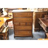 A STAG MINSTREL SEVEN DRAWER CHEST