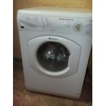 A HOTPOINT WASHING MACHINE