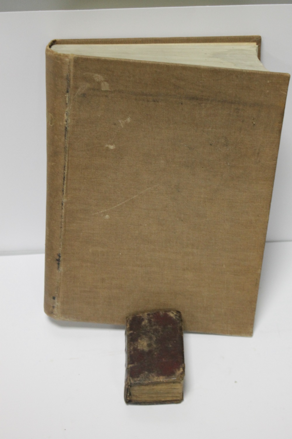 "WOOD 1937 / 1938" TOGETHER WITH AN ANTIQUARIAN BOOK OF COMMON PRAYER 1773