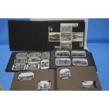 THREE MID 20TH CENTURY POSTCARD ALBUMS, one entitled "Swiss Tour 1947" with titled photographs,