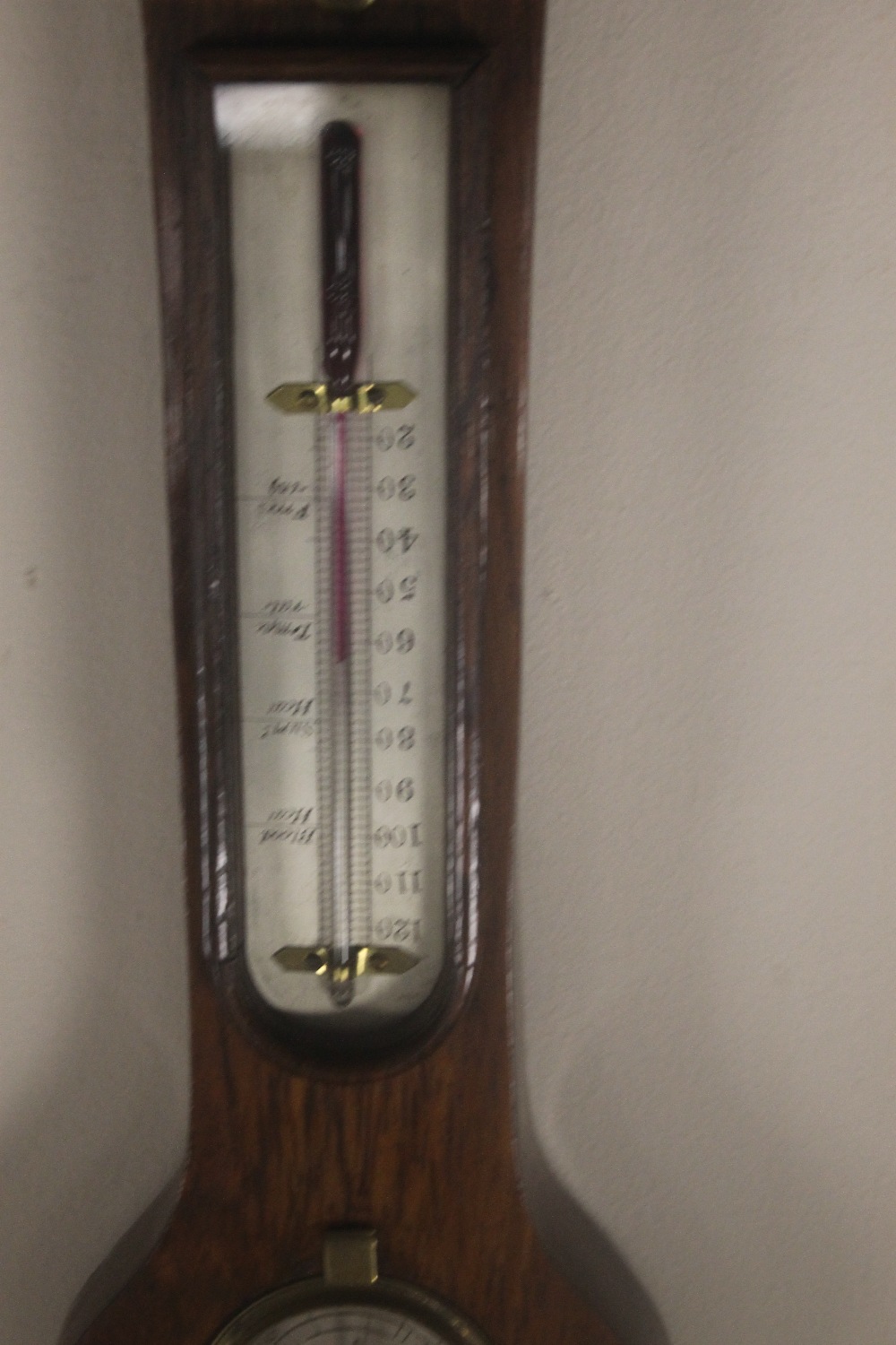 AN ANEROID BAROMETER - Image 5 of 5