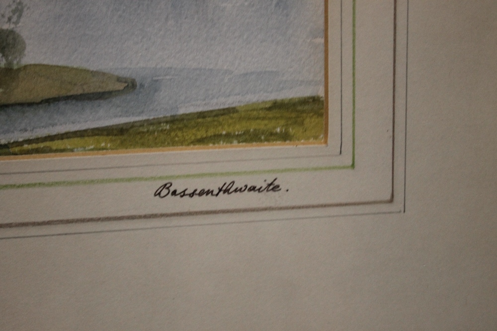 TWO FRAMED AND GLAZED WATERCOLOURS DEPICTING SEASCAPES ONE SIGNED DONALD MURRAY - Image 4 of 4