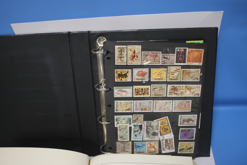 THREE STAMP ALBUMS TO INCLUDE BRITISH AND WORLD - Image 3 of 3