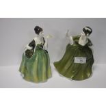TWO ROYAL DOULTON LADIES TO INCLUDE FLEUR AND SIMONE