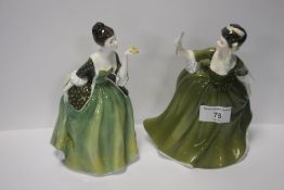 TWO ROYAL DOULTON LADIES TO INCLUDE FLEUR AND SIMONE