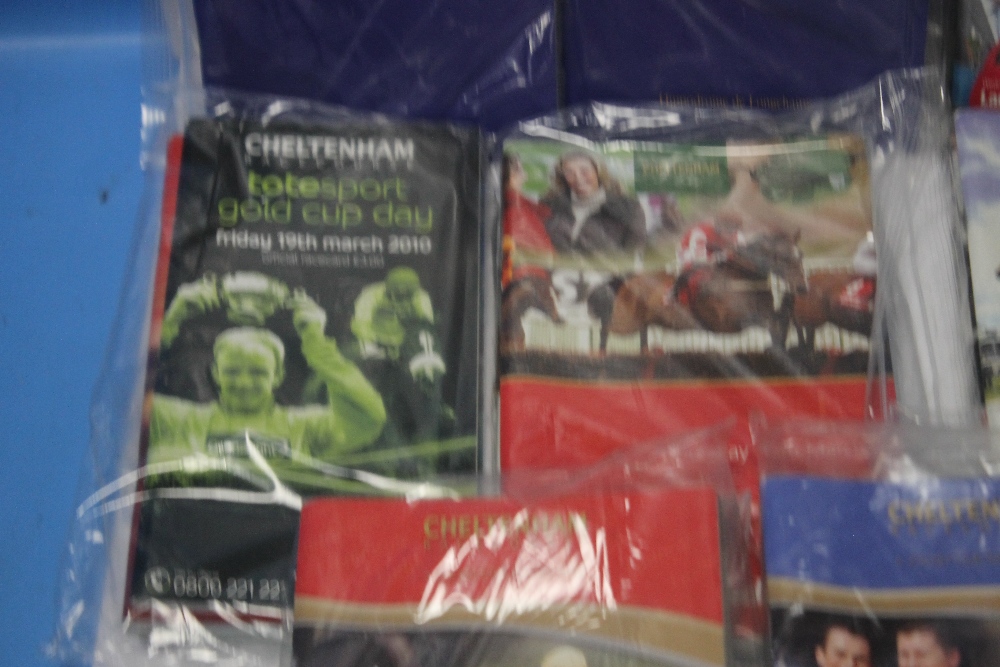 A COLLECTION OF CHELTENHAM FESTIVAL CLEAN RACECARDS 2006 (ALL FOUR DAYS), 2007 (ALL FOUR DAYS), 2008 - Image 4 of 6