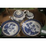 A SMALL COLLECTION OF BOOTHS TEA AND DINNERWARE