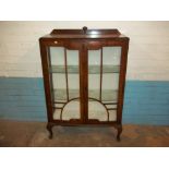 A CHINA DISPLAY CABINET